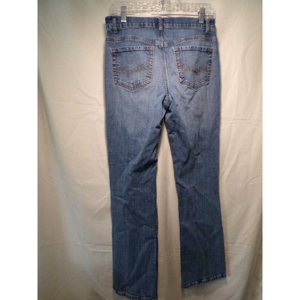 Kim Rogers Women's Blue Bootcut Jeans Size 6 Medium Wash Stretch Denim - Picture 4 of 5